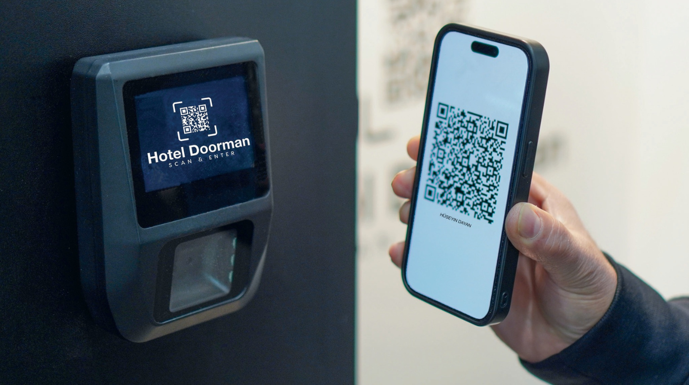 QR-Code Türschloss Hotel Doorman: Die flexible Zutrittslösung
