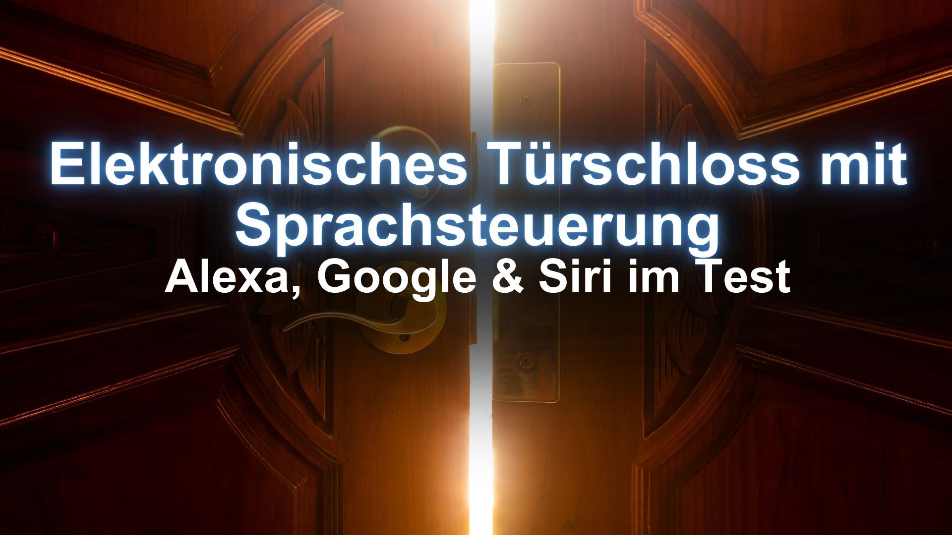 UMTS Media Service Elektronisches Türschloss mit Sprachsteuerung Alexa, Google & Siri im Test